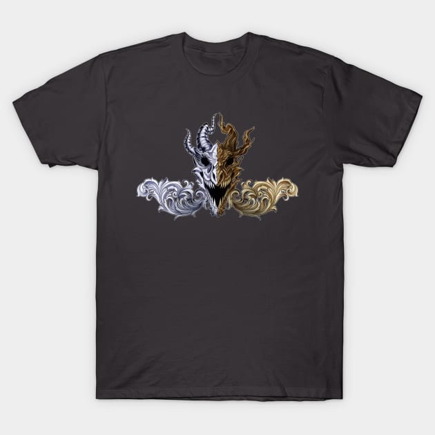 Dragon Skull T-Shirt by KaceyMeg